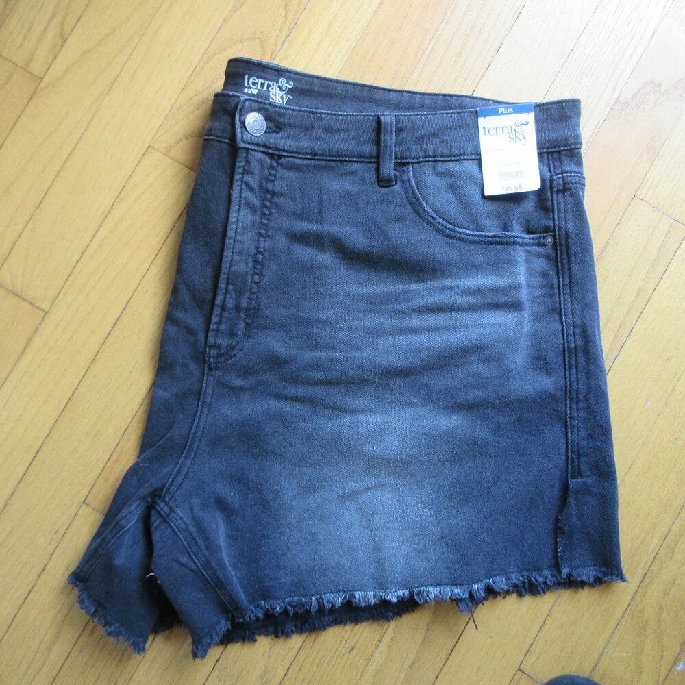 Black Terra Sky Shorts size 24W
